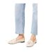 Womens/ladies nash comfort tassel loafers beige Good For The Sole