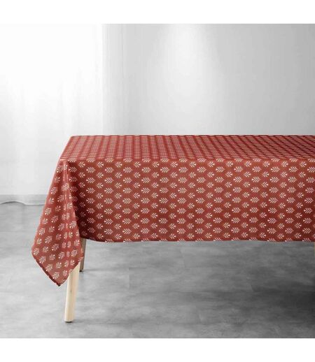 Nappe Imprimée Manuella 145x240cm Terracotta