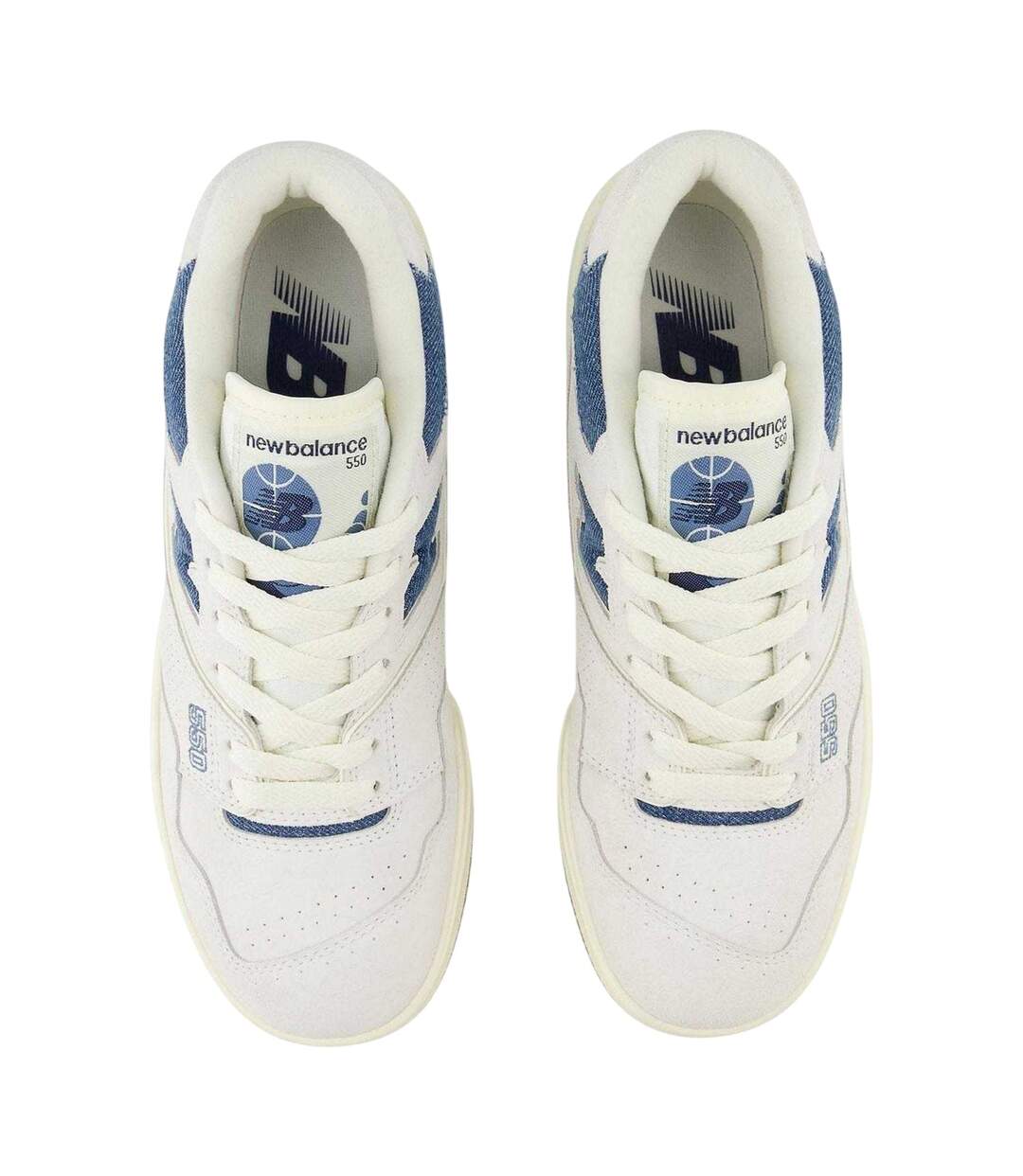 Baskets Bb550 Femme Blanc New Balance-3