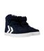 Baskets Motif/style Rayures À Chevrons Stadil Femme Bleu Marine Hummel-1