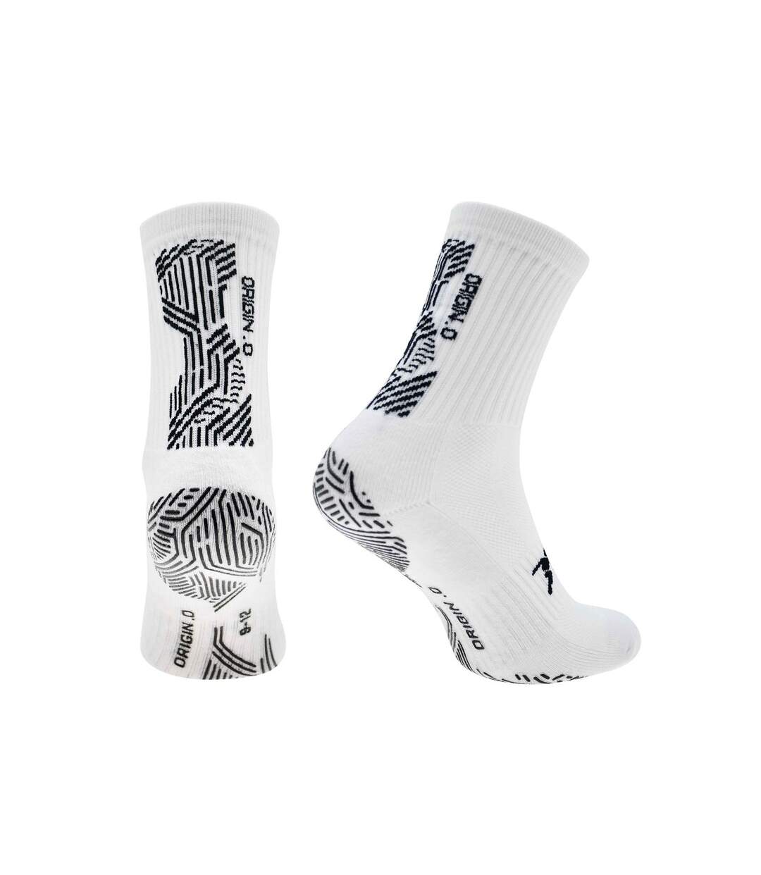 Chaussettes de sport origin.0 adulte blanc / noir Precision-4