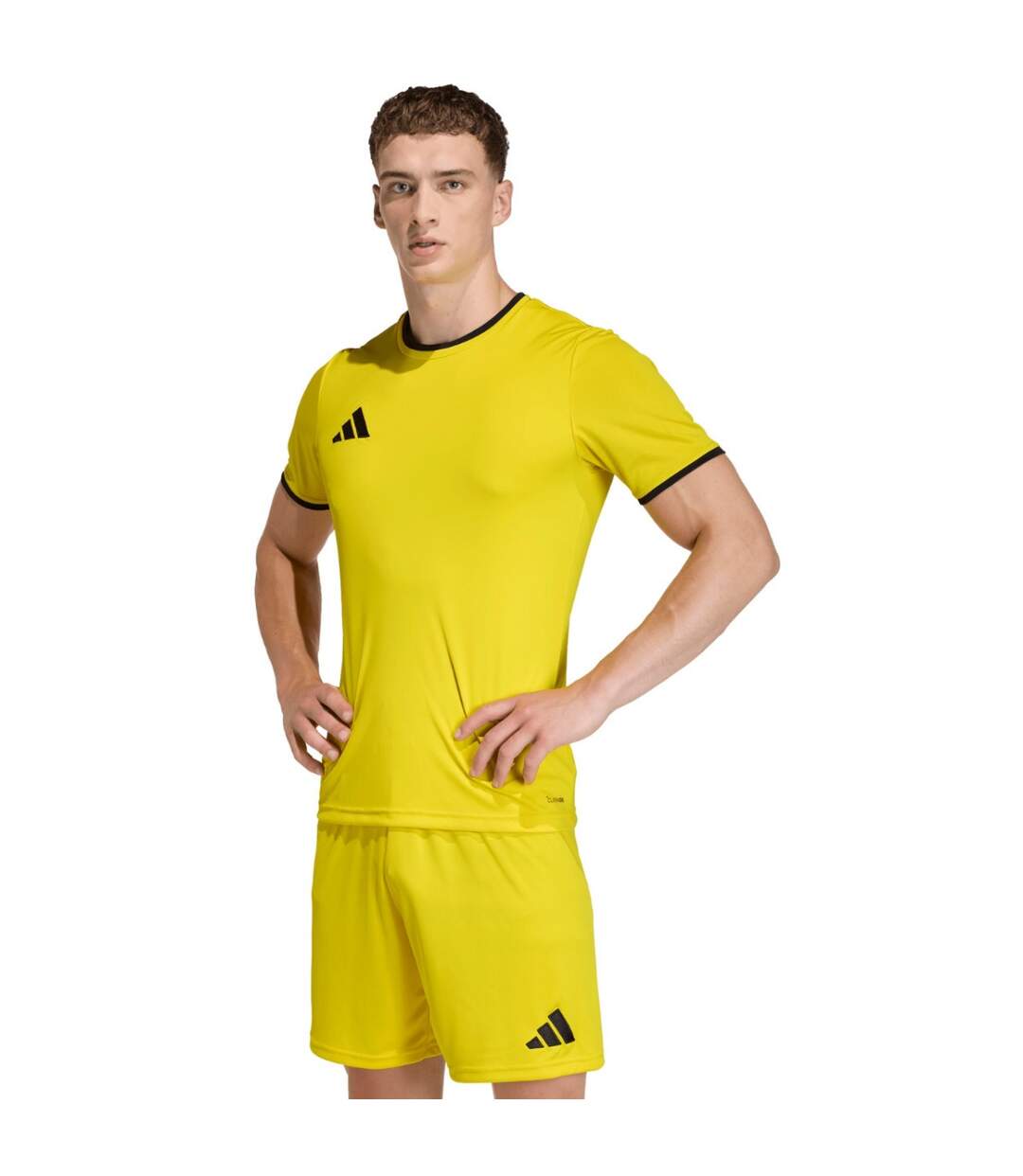 Maillot Entrada Homme Jaune Adidas-4