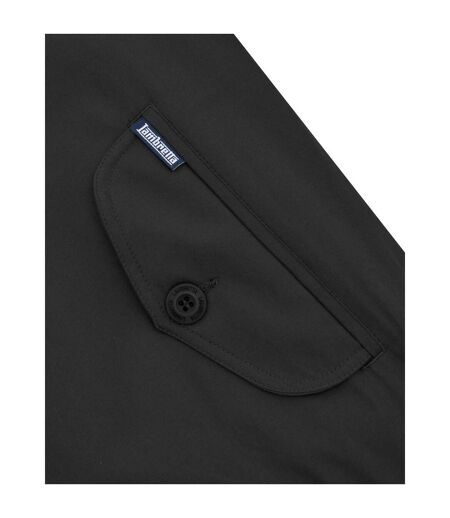 Blouson Harrington Homme Noir Lambretta
