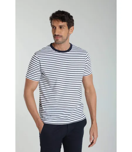 T-shirt manches courtes coton STRIPES