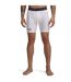 Short De Compression Heatgear Homme Blanc Noir Under Armour-3