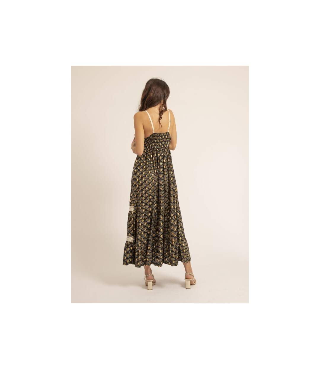 Robe longue motifs IPINA - Dona X Lisa-2