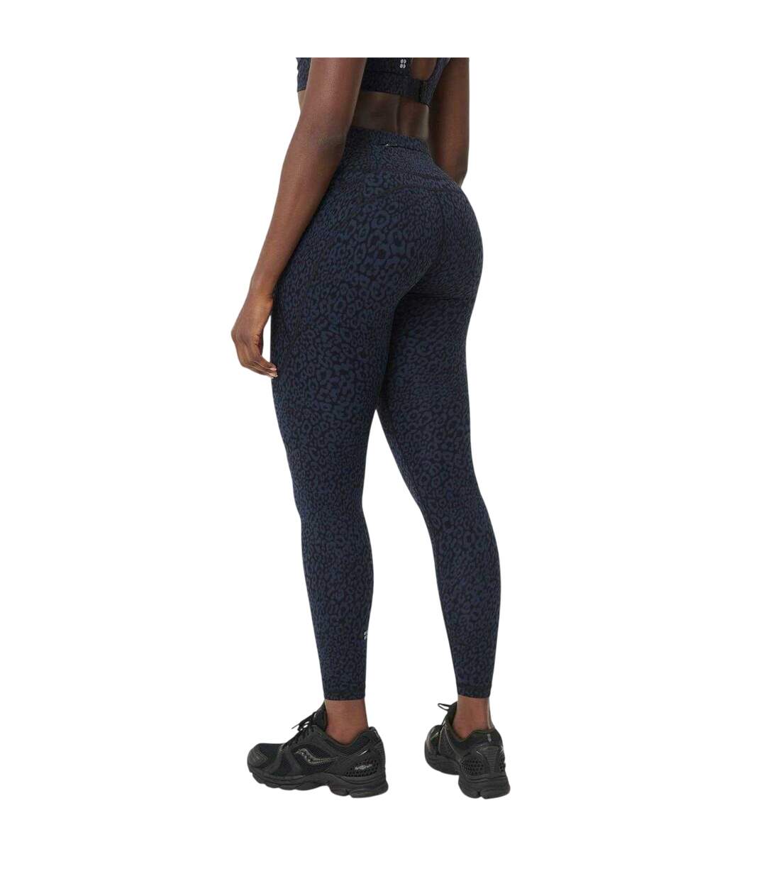 Legging 7/8 Motif/style Imprimé Léopard Femme Bleu Sweaty Betty-3