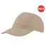 Lot de 2  casquettes start adulte beige Atlantis