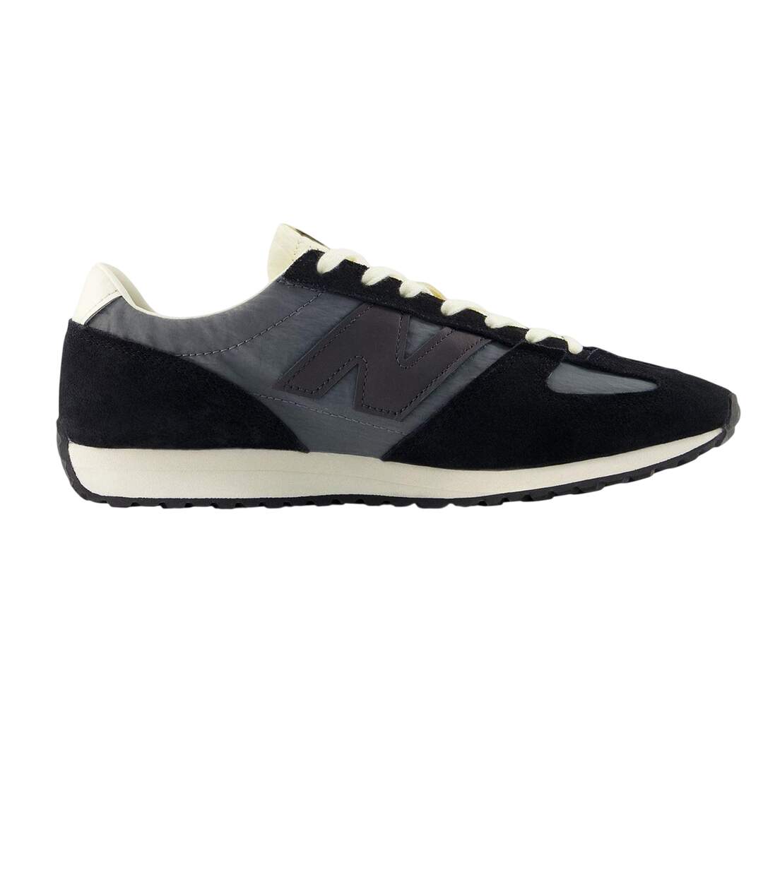 Unisex Adult Logo Suede Running Trainers White Castlerock New Balance-1