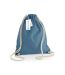 Westford Mill EarthAware Organic Gymsac (Airforce Blue) (One Size) - UTPC3229-1