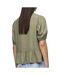 Blouse kaki femme pieces pia 2/4-2