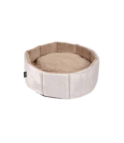 Panier Rond pour Chat Sweet Cat 48cm Écru