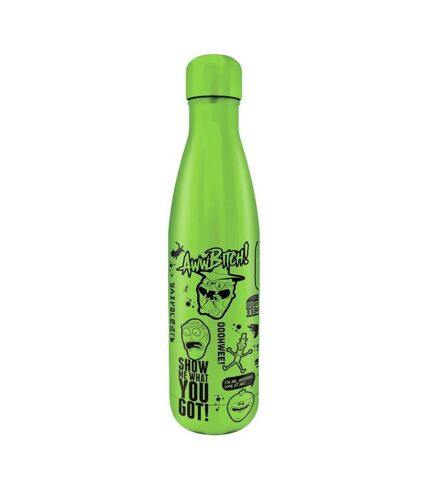 Rick And Morty - Bouteille isotherme QUOTES (Vert) (Taille unique) - UTPM134