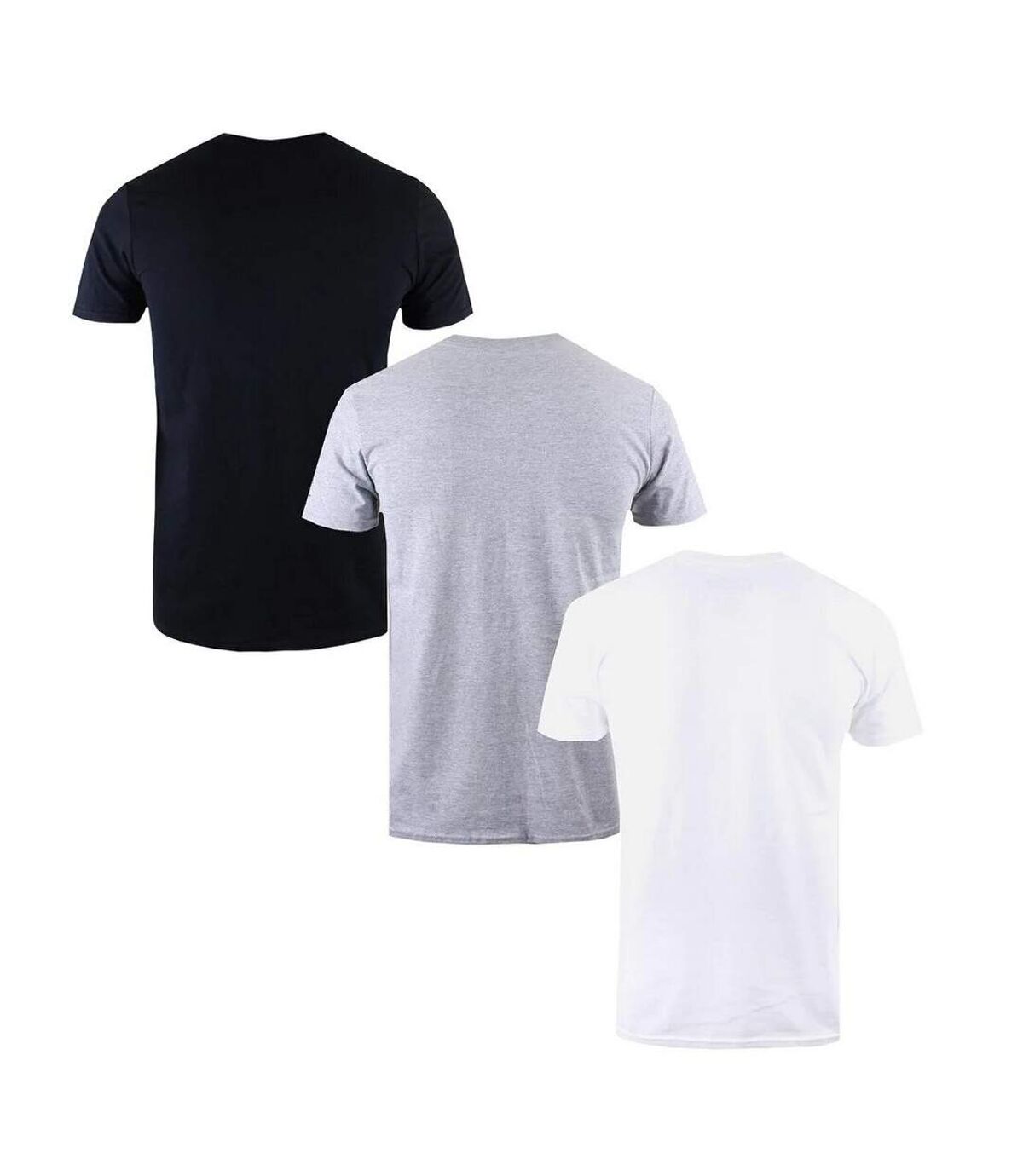Marvel - T-shirts - Homme (Blanc / Noir / Gris) - UTTV624