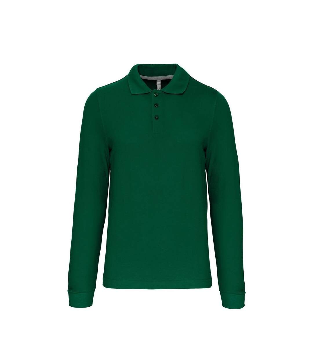 Polo manches longues - Homme - K243 - vert kelly