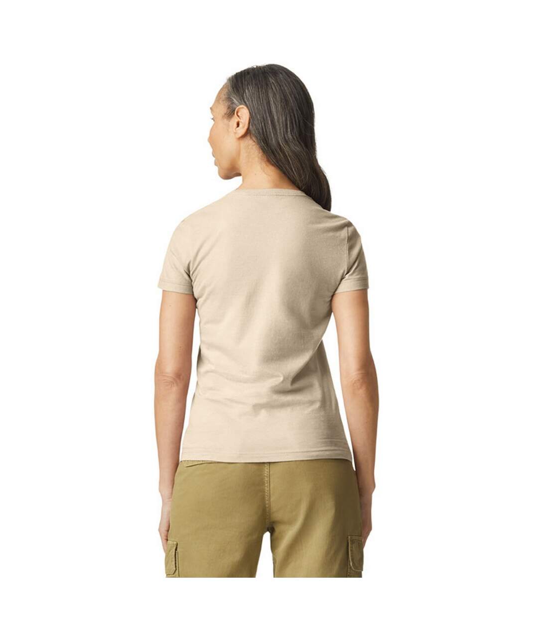 T-shirt Softstyle Femme Sable Gildan-2