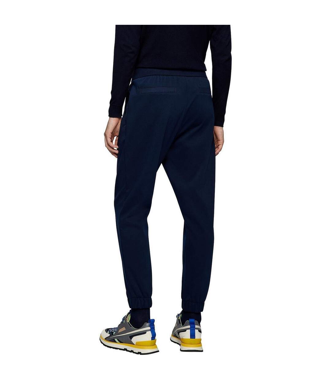 Pantalon De Jogging Lamont Homme Bleu Foncé Boss-3