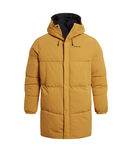 Doudoune Imperméable Matelassée Et Réversible À Capuche Bannerdale Homme Bleu Marine Foncé Jaune Foncé Craghoppers