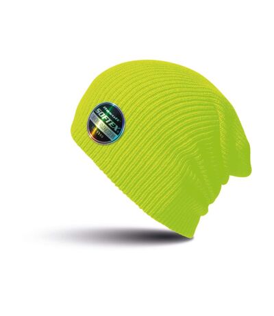 Result Winter Essentials Core Softex Beanie Hat (Flo Yellow)