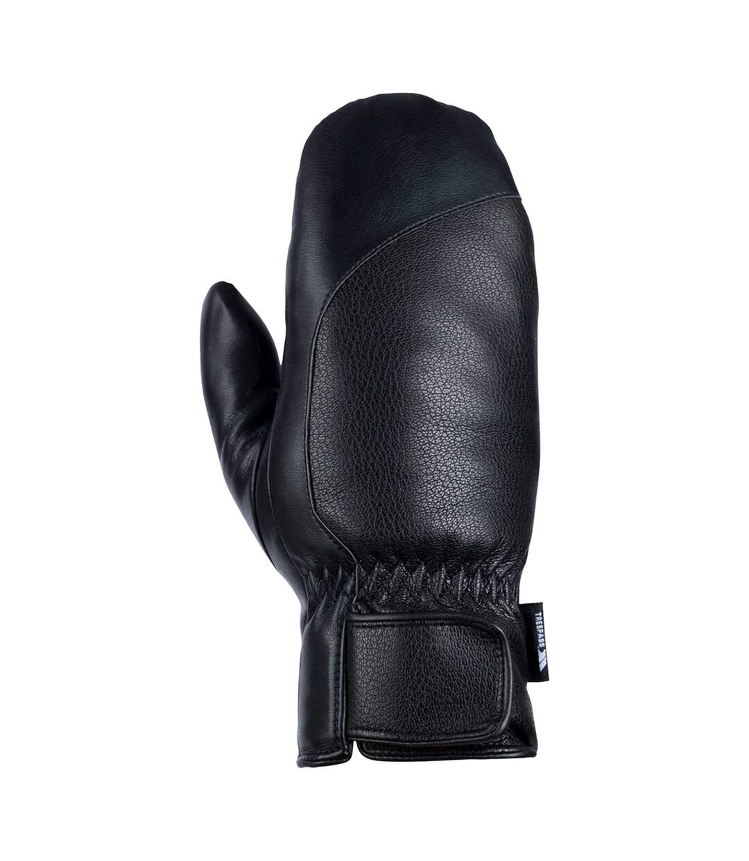 Womens/ladies Fabiola Sherpa Lined Logo Mittens Xs-s Black Trespass-1
