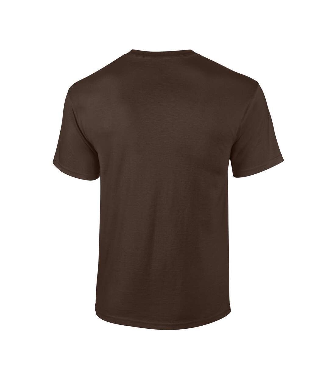 T-shirt homme chocolat foncé Gildan