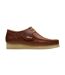 Mens Wallabee Leather Moc Toe Boat Shoes Tan Clarks Originals-1