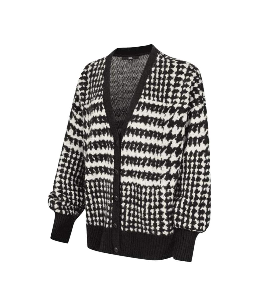 Gilet blanc/noir femme vans valerie-1