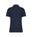 Mens pique polo shirt navy Native Spirit-2