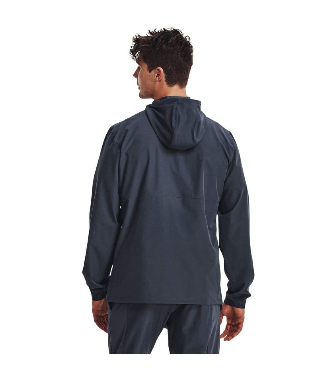 Mens Lightweight Track Jacket Grey Under Armour-3