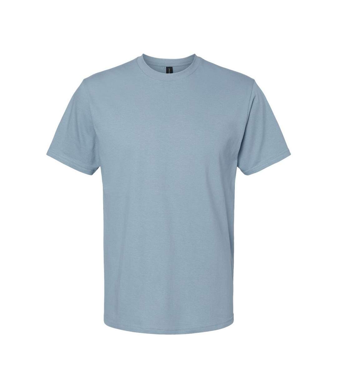 T-shirt softstyle adulte bleu de gris Gildan-1