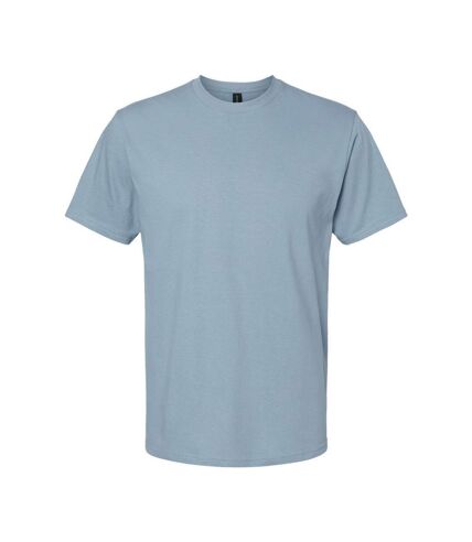 T-shirt softstyle adulte bleu de gris Gildan