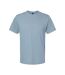 Unisex adult softstyle midweight t-shirt stone blue Gildan