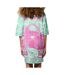 Robe verte/blanc femme kaporal elizah-2