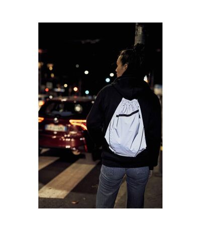 Reflective Backpack One Size Grey Clique