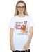 Disney - T-shirt LADY AND THE TRAMP DISTRESSED CLASSIC POSTER - Femme (Blanc) - UTBI17984-2