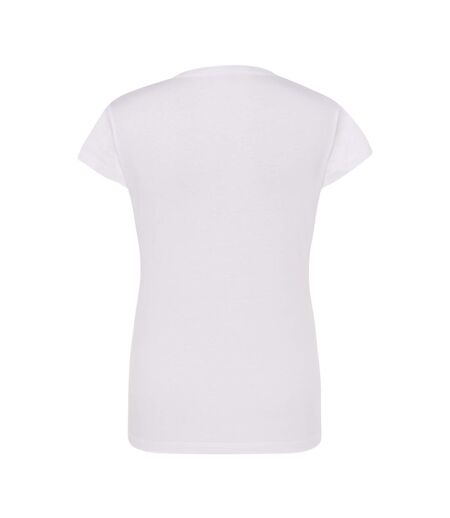 T-shirt Comfort Femme Blanc JHK