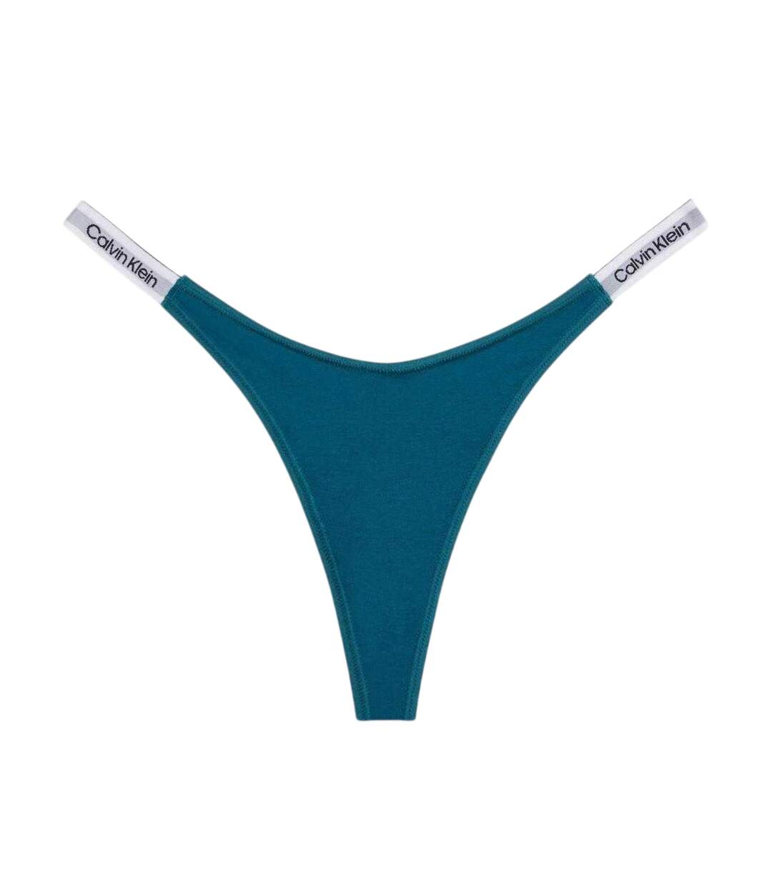 String Motif/style Logo Femme Vert Calvin Klein-1
