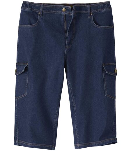 3/4-Hose Stretch Komfort im Jeans-Look