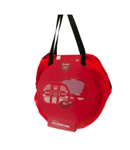 Arsenal FC Target Pop Up Football Goal (Red) (One Size) - UTTA6961
