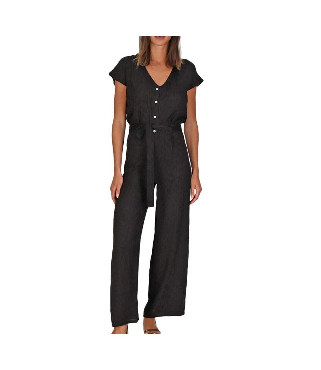 Combinaison noire femme les tropéziennes caravelle - l-1
