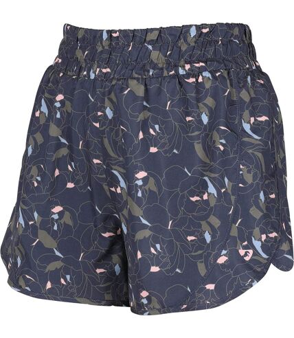 Aubrion Womens/Ladies Activate Peony Shorts (Navy/Green) - UTER1669