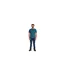 Mens Classic Organic T-shirt Teal Raging Bull-1