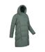 Womens/ladies Cosy Extreme Ii Wrap Down Jacket Khaki Green Mountain Warehouse-4