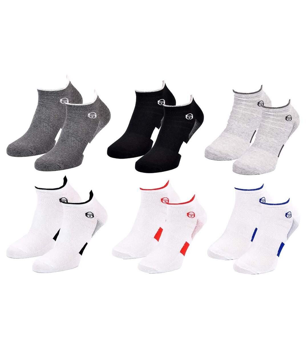 Chaussettes SERGIO TACCHINI SNEAKER 6 Pcs 3047-2