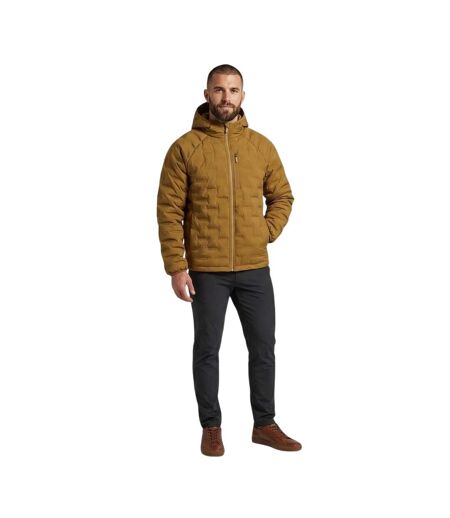 Mens Puffer Jacket Brown Karrimor