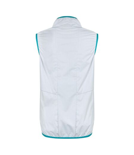 Womens/ladies Body Warmer White Tahoe Blue Regatta
