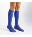 6 Pairs Ladies 100% Cotton Knee High Socks | Long Ribbed Non Elastic Top Socks-3