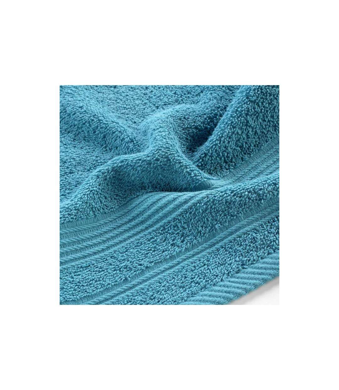 Serviette d'Invité Tendresse 30x50cm Bleu Paon-2