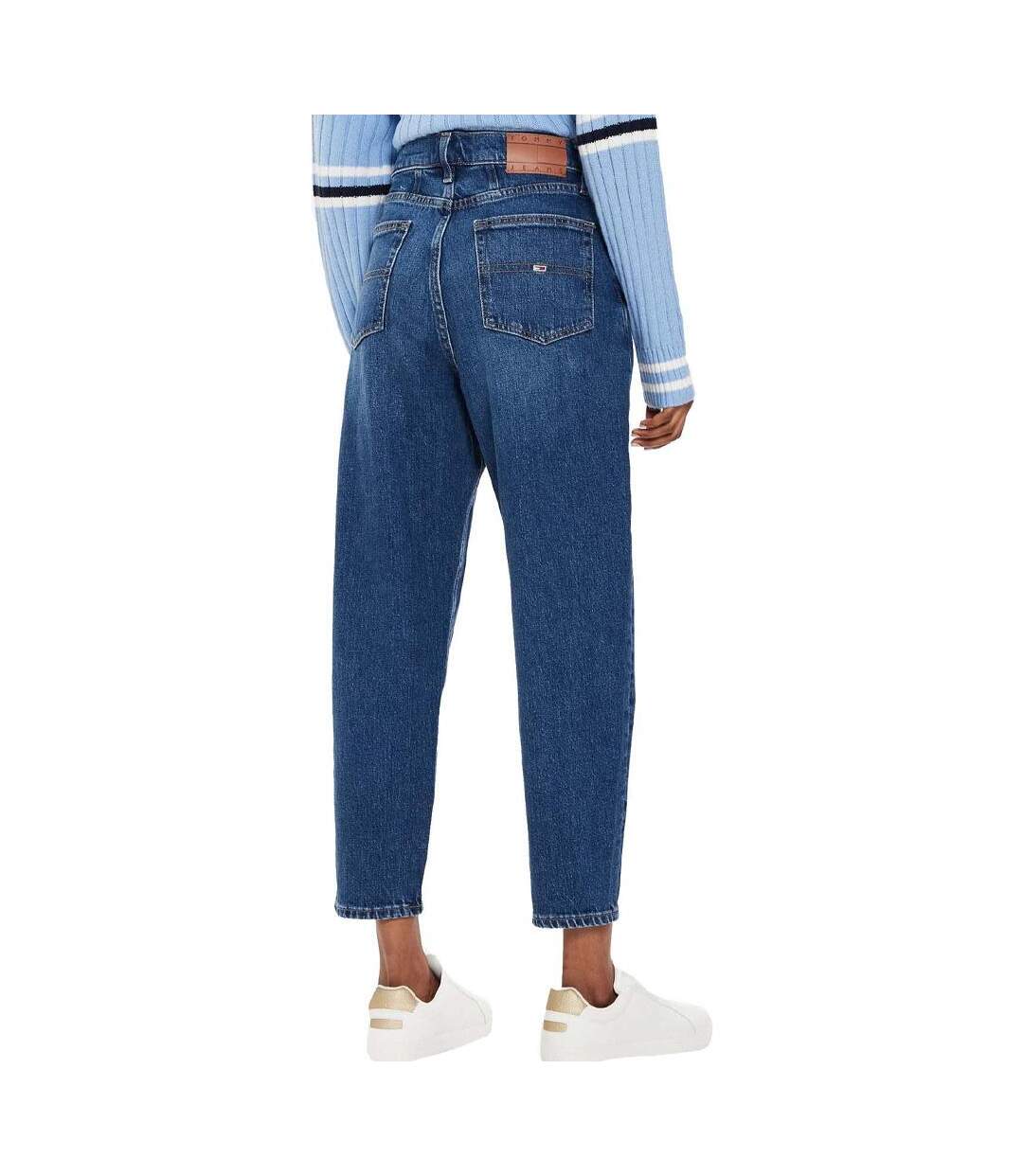 Jean mom bleu femme tommy hilfiger dw0dw19244-2