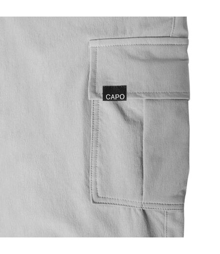 Pantalon À Poches Homme Gris Clair Capo